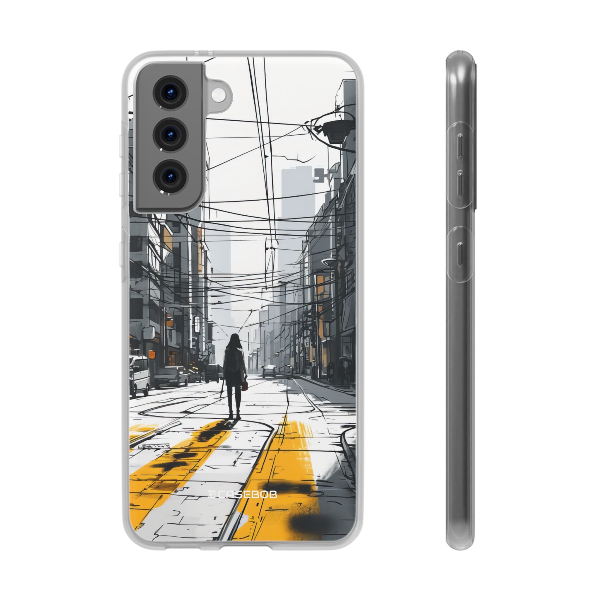 Urban Solitude | Flexible Phone Case for Samsung Galaxy