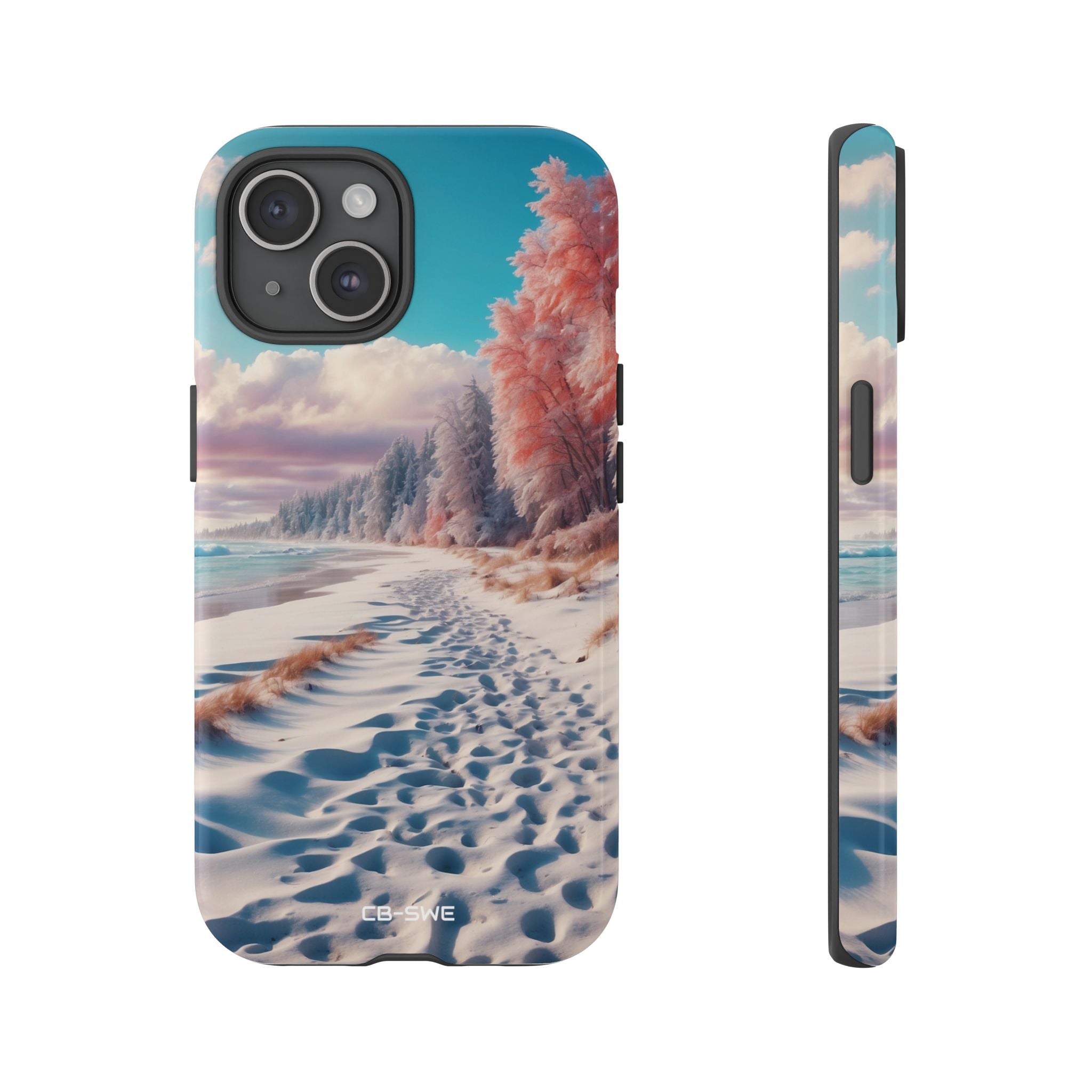 Shadows Embrace Waves - iPhone Case