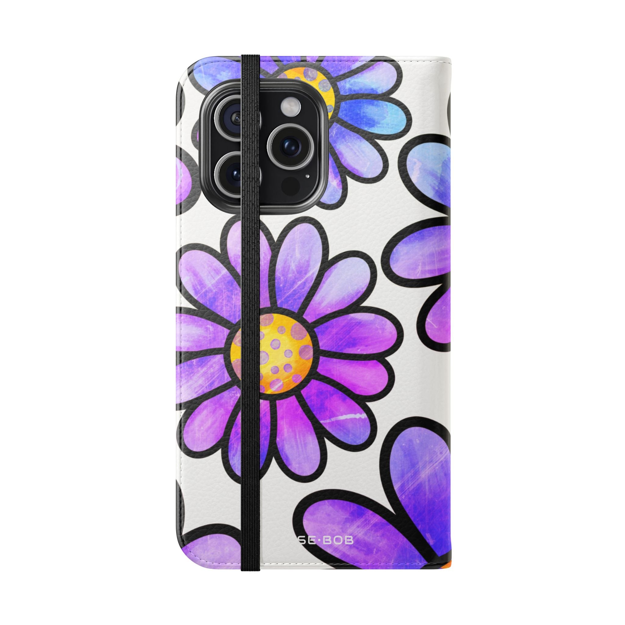 Polka Dot Blossoms - iPhone 15 Pro Max Case - Wallet
