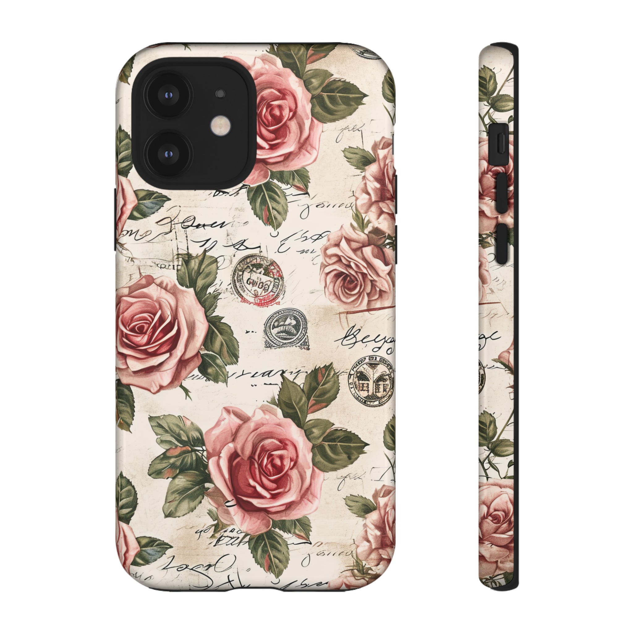 Roses & Love Letters - Protective Phone Case