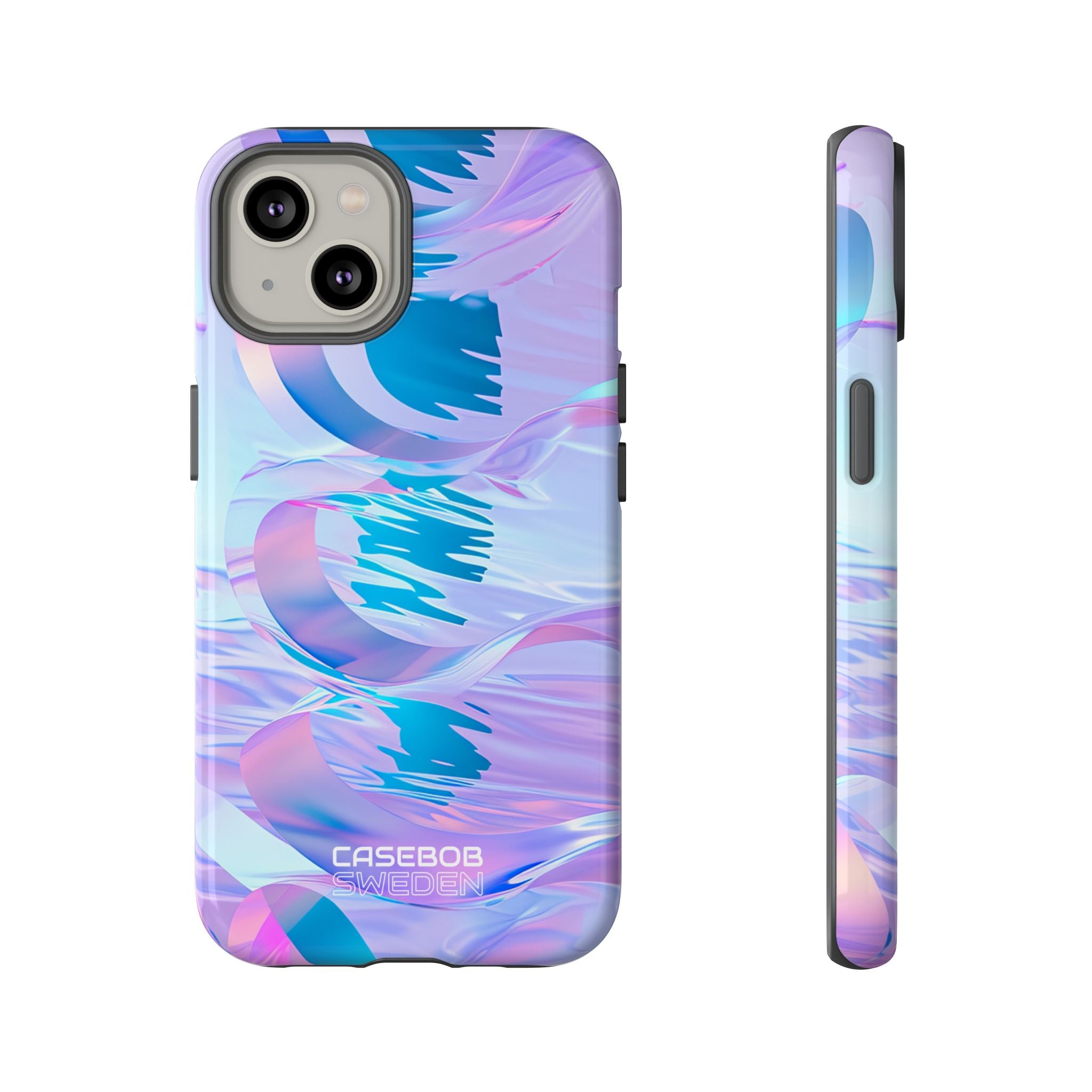 Iridescerende Stromende Golven iPhone 14 - Tough