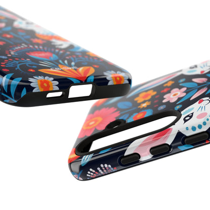Bunnies Hop Flowers - Samsung Case
