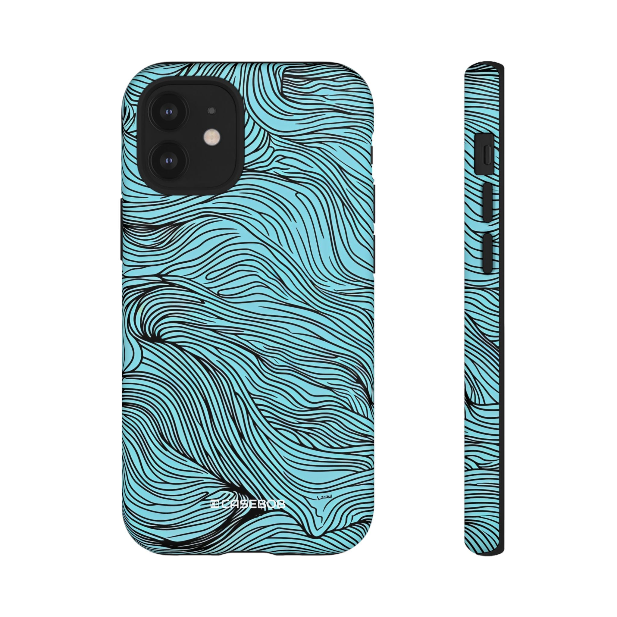 Wavy Serenity | Protective Phone Case for iPhone