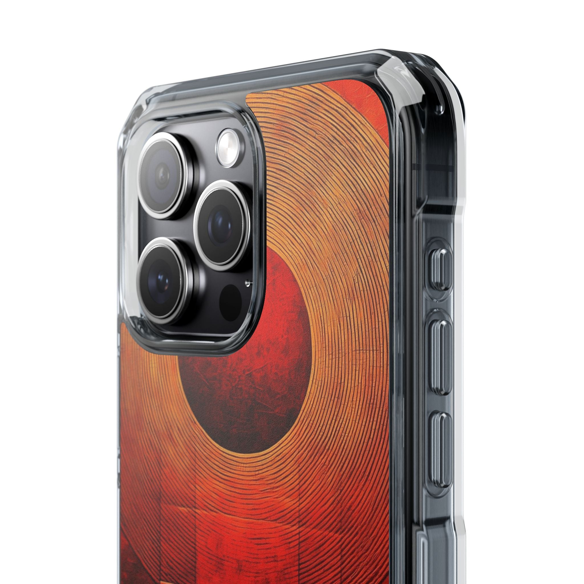 Crimson Orbit iPhone 15 Pro Max Case - Impact