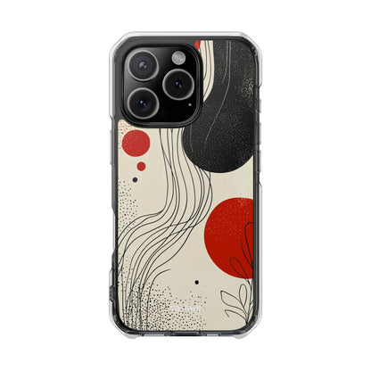 Waves Embrace Flora iPhone Case - Impact