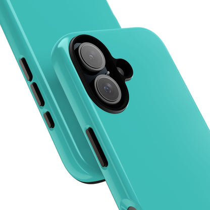 Medium Turquoise iPhone 16 - Tough Phone Case