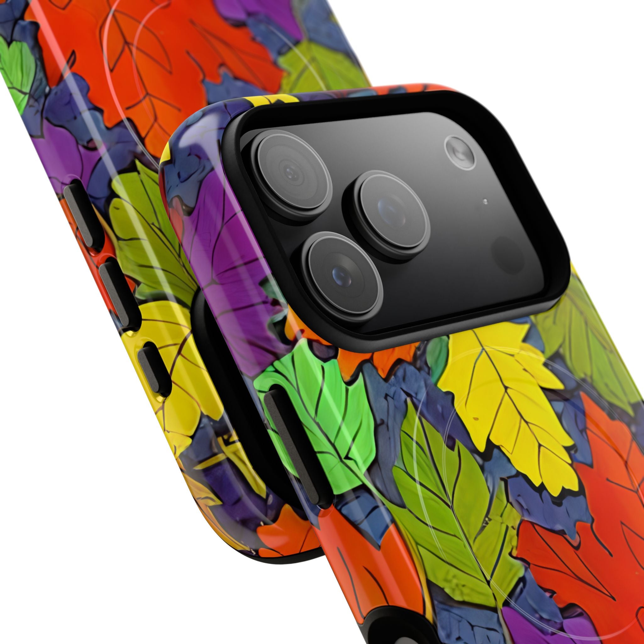 Vivid Leafburst iPhone 17 Pro Case - Tough+