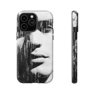 Black & White Pop Art - Protective Phone Case