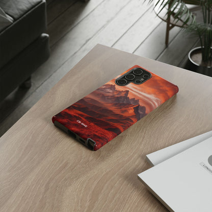 Mountain Peaks Glowing - Samsung Case