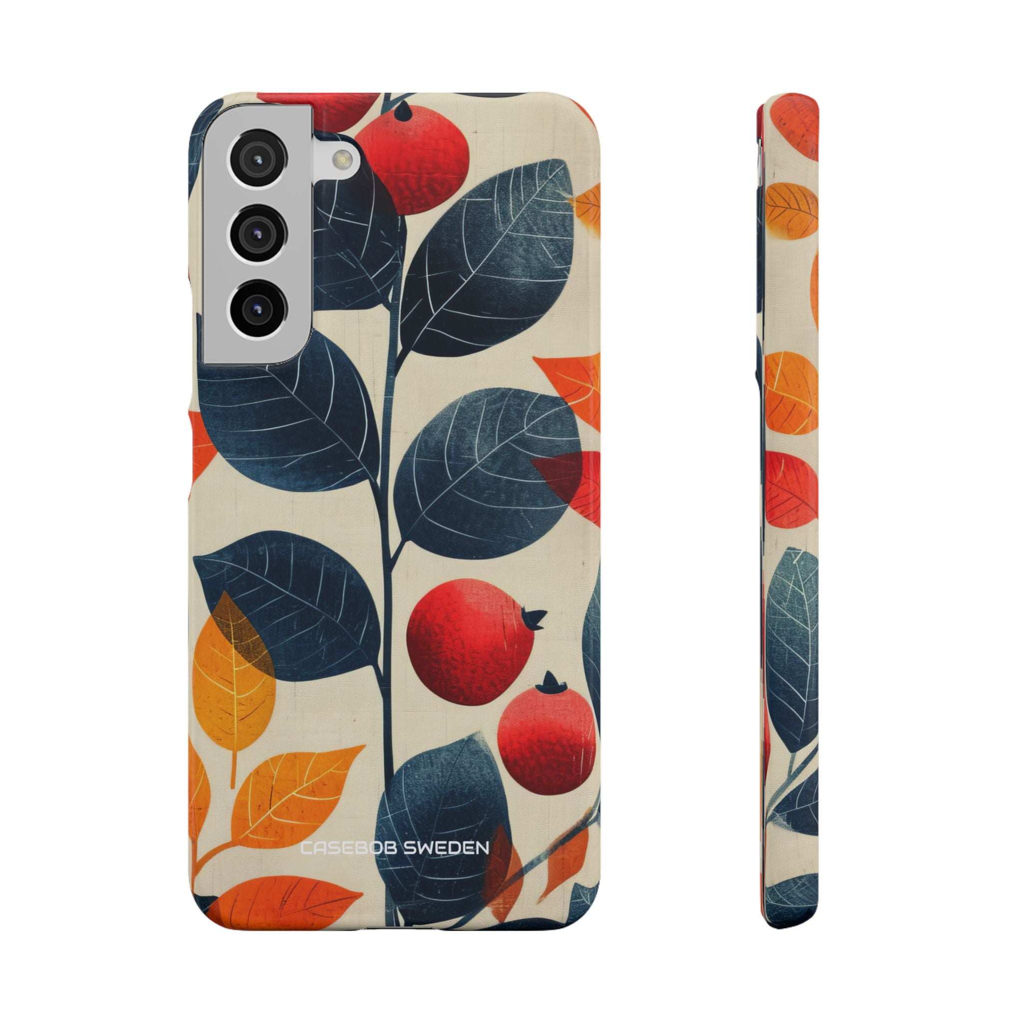 Autumn Nature Pattern - Slim Samsung S22 Phone Case