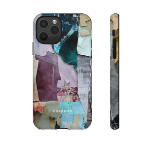 Textured Fabric Fusion - Protective Phone Case