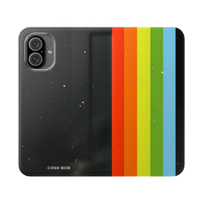 Spectrum Stripes - iPhone 16 Plus Case - Wallet