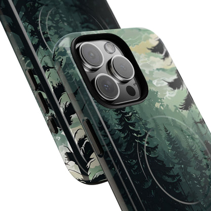 Serene Forest Landscape Phone Cover iPhone 16 - Tough+