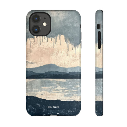 Water Mirrors Mountains - iPhone Case
