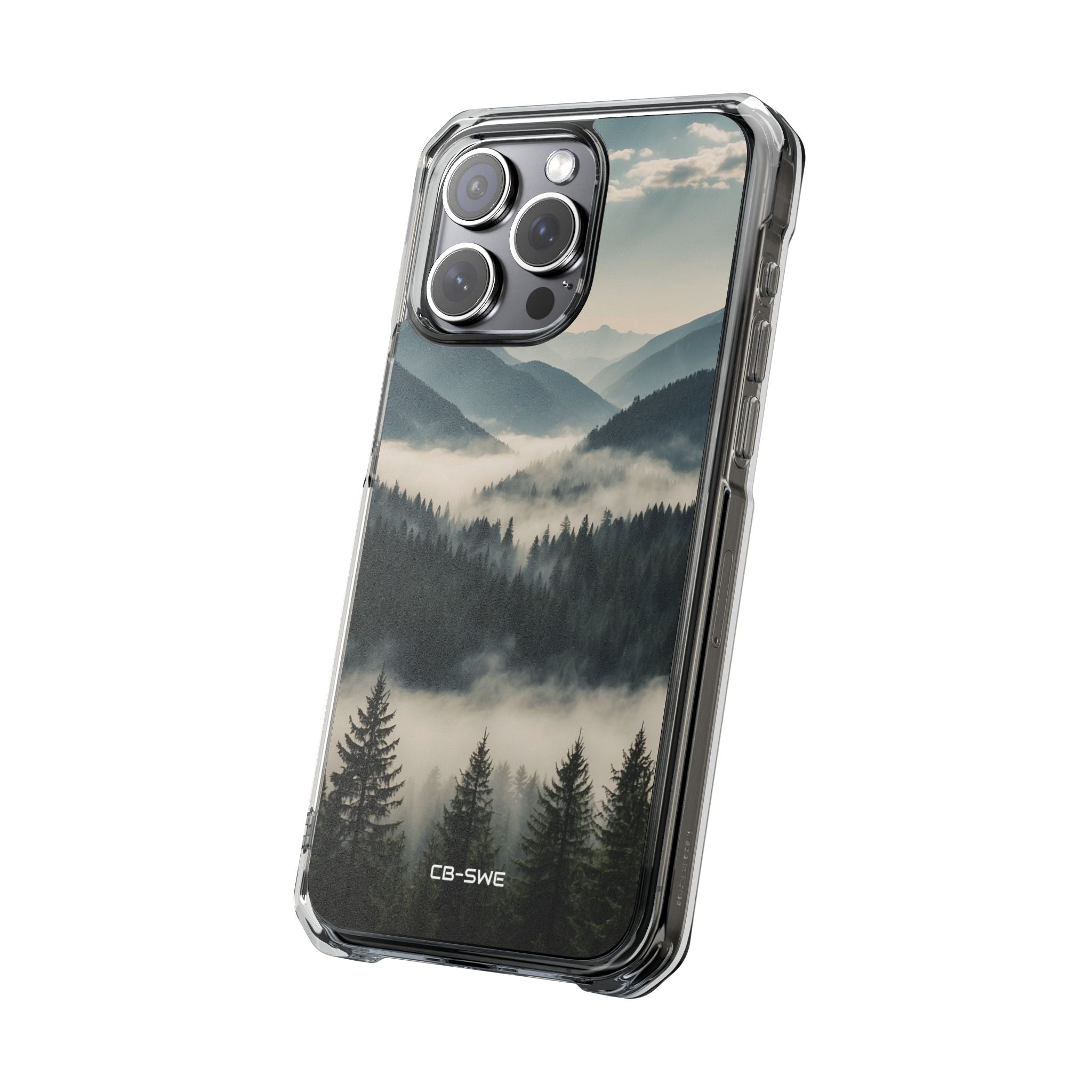 Misty Forest Embrace iPhone Case - Impact
