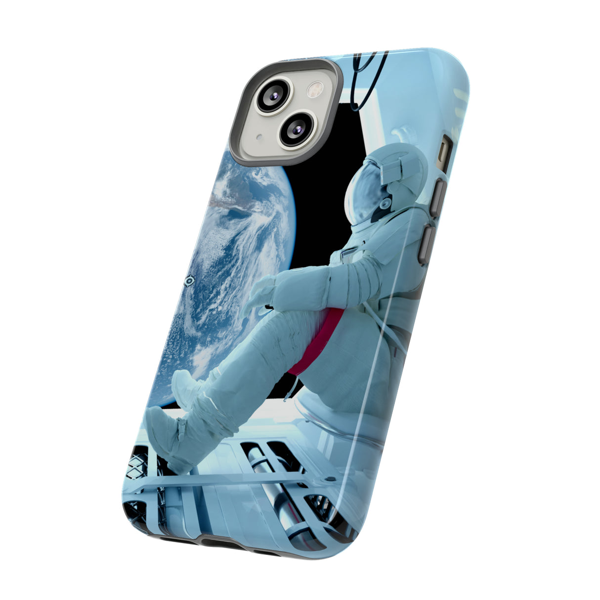 Astronaut inside Shuttle - Protective Phone Case