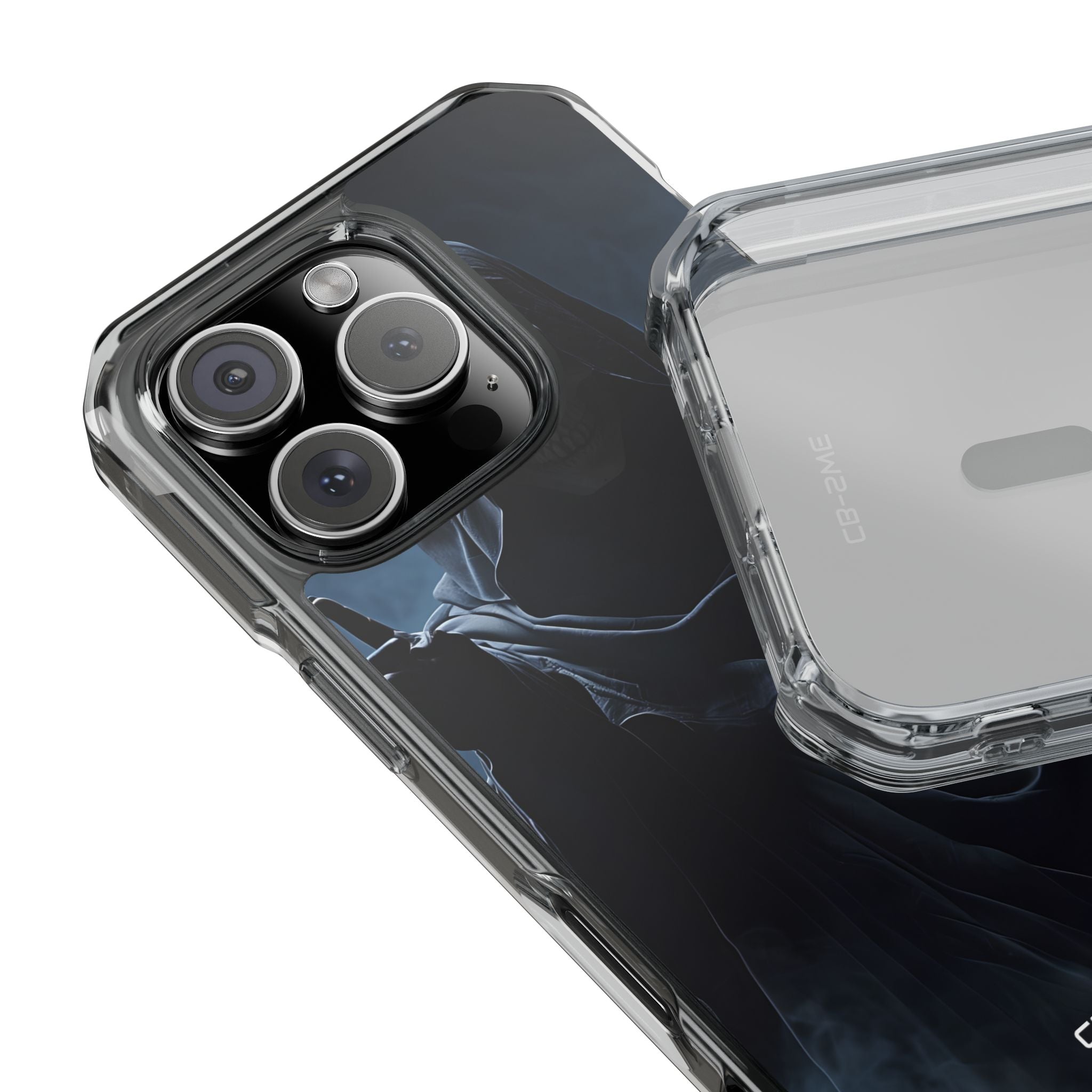 Spectral Guardian Warning iPhone Case - Impact