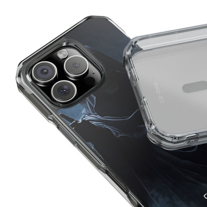 Spectral Guardian Warning iPhone Case - Impact