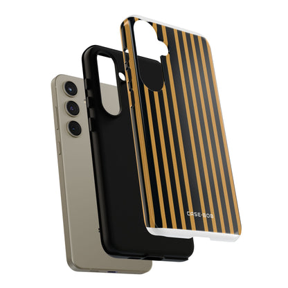 Golden Stripes Samsung S24 Plus Case - Tough