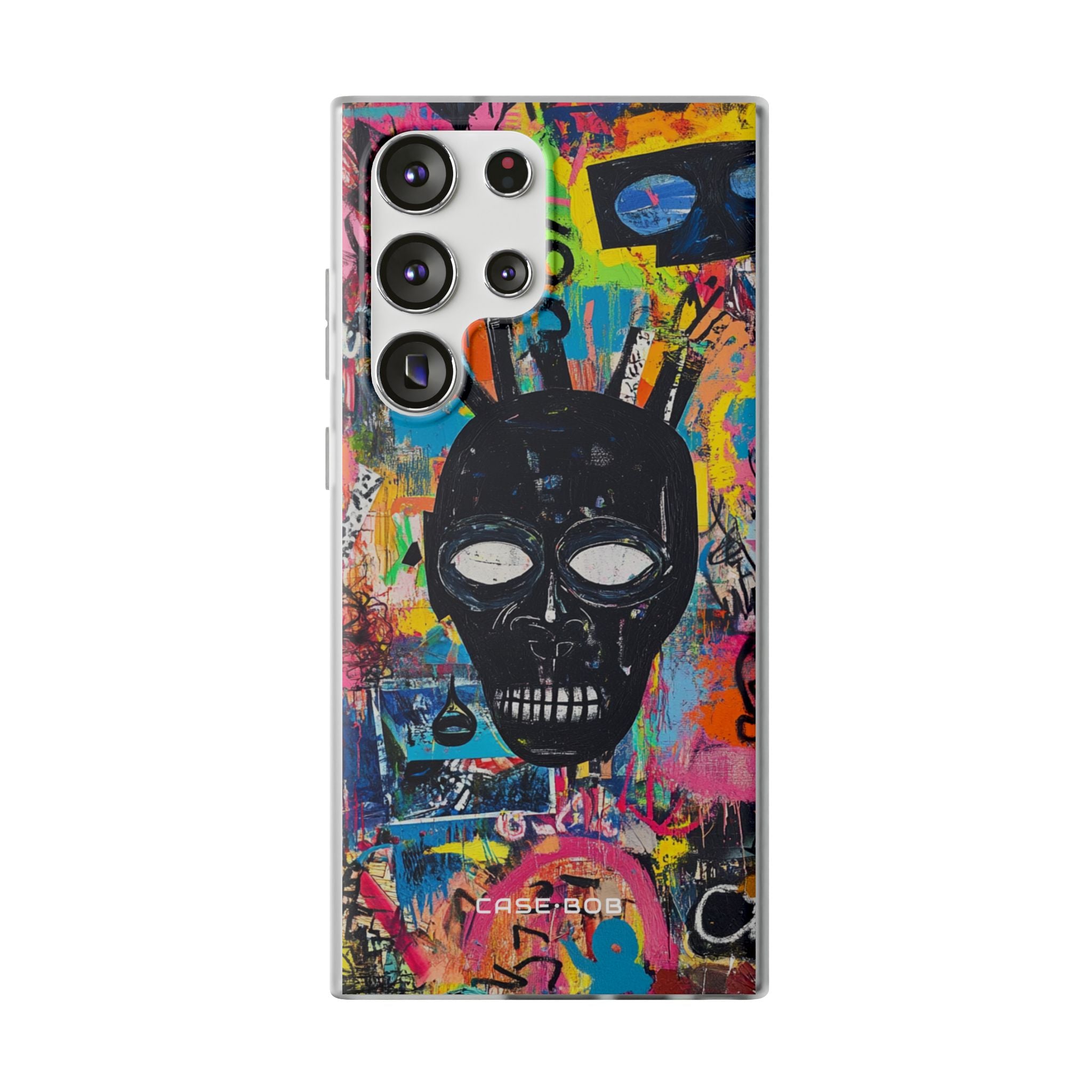 Skull Vortex Samsung S23 Ultra Case - Soft