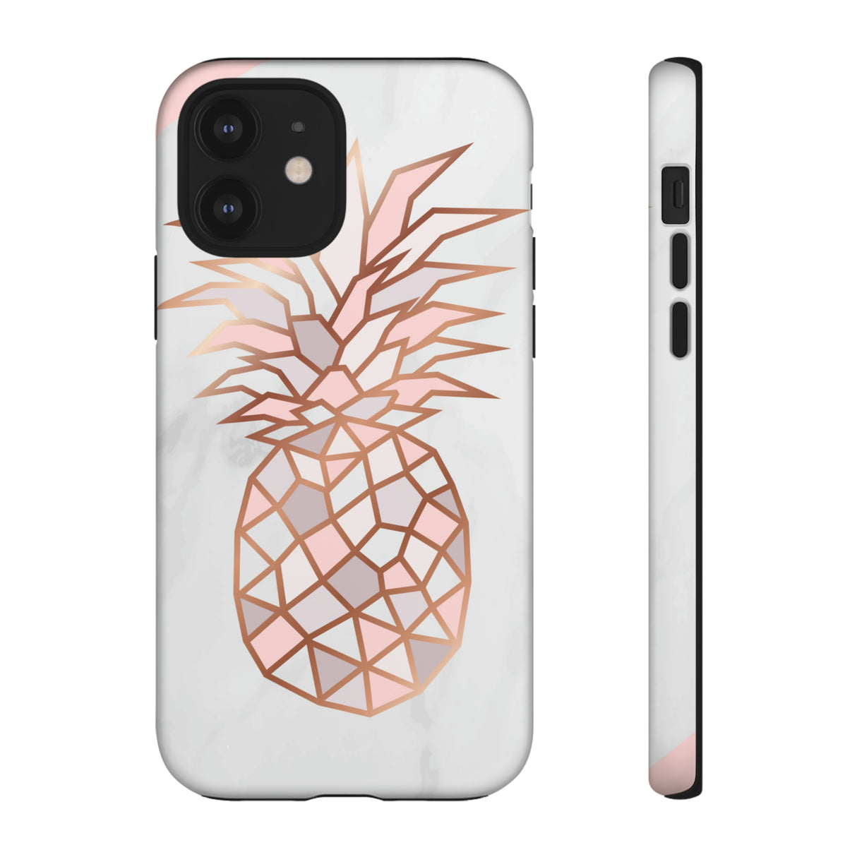 Pineapple Rose Gold - Protective Phone Case