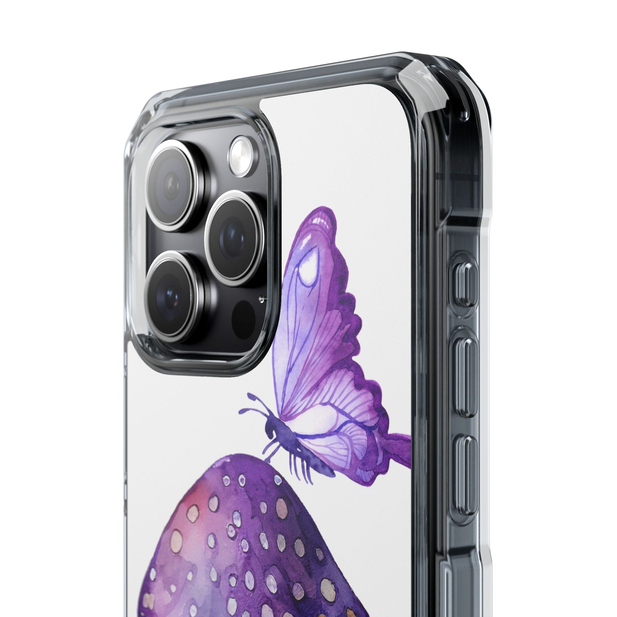 Whimsical Butterfly Perch iPhone Case - Impact
