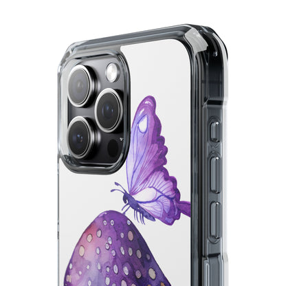 Whimsical Butterfly Perch iPhone Case - Impact