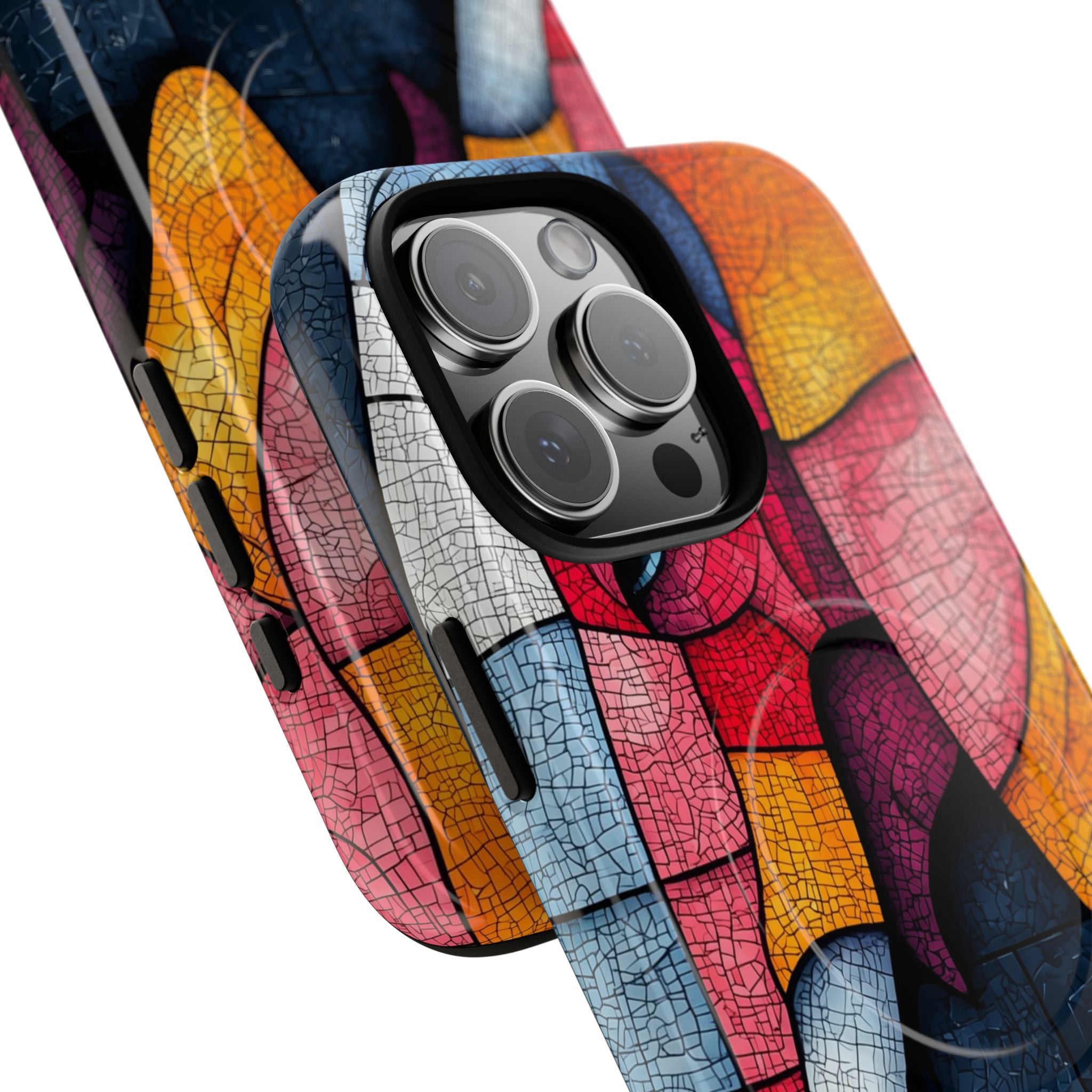 Elephant Mosaic iPhone 16 Pro Max Case - Tough+