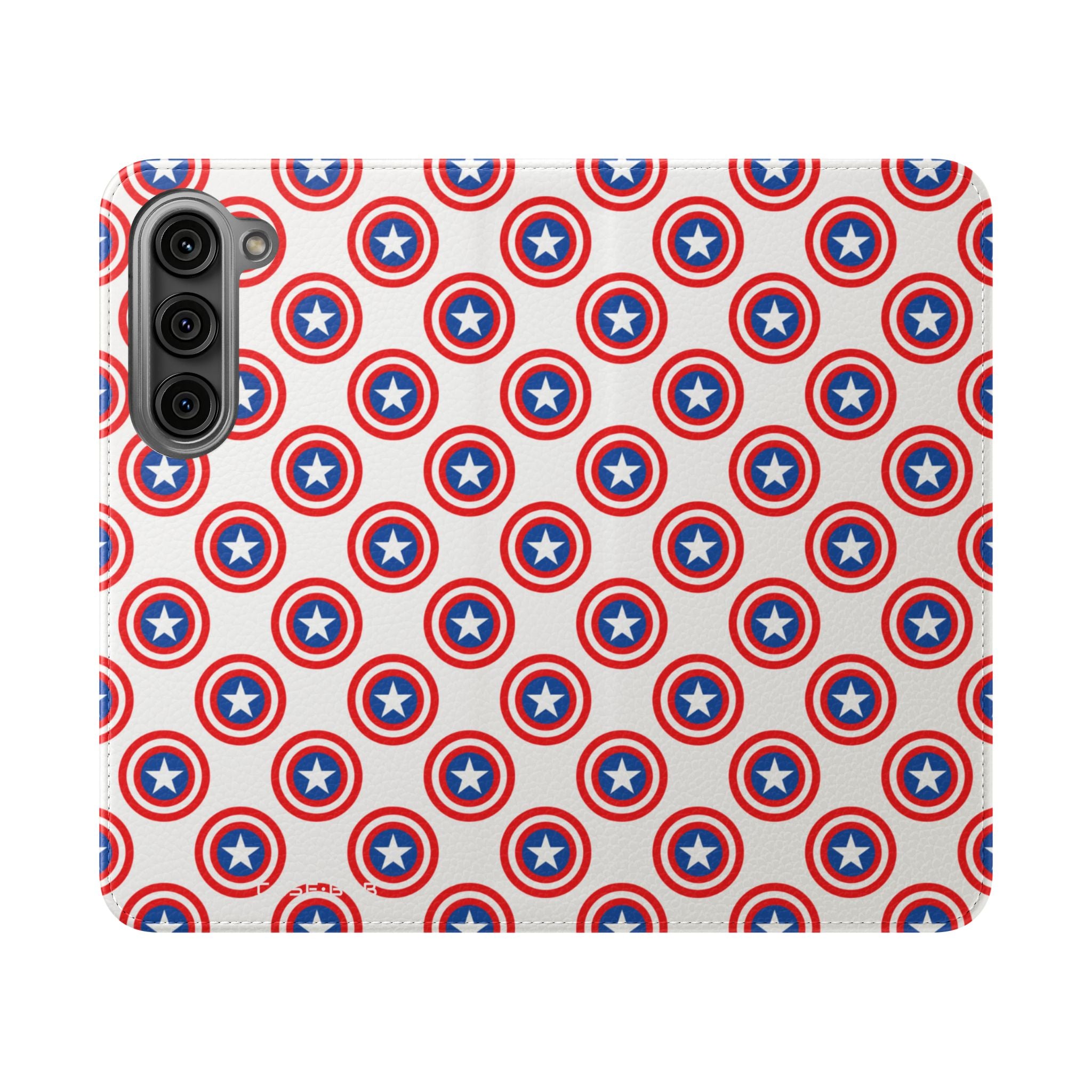 Star Shield Pattern - Samsung S23 Case - Wallet