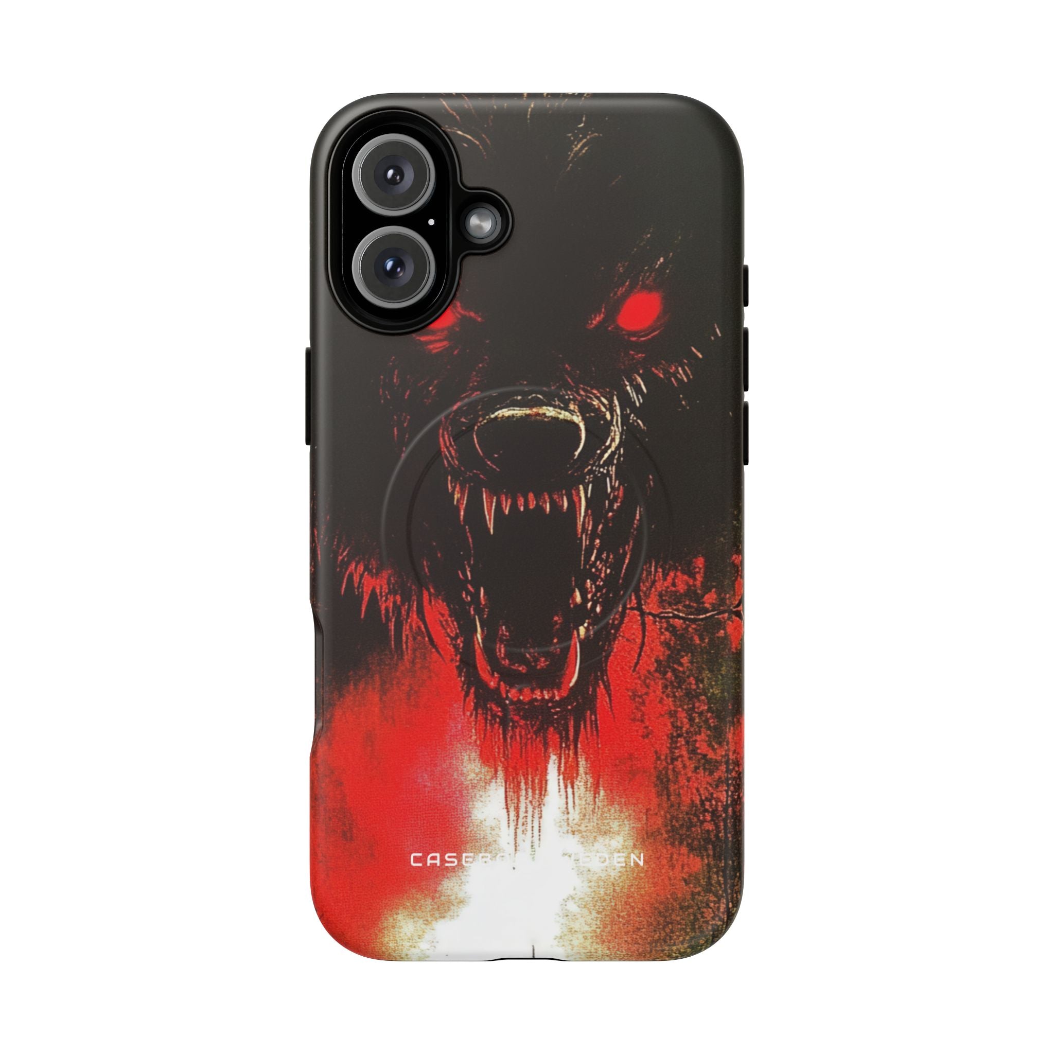 Bloodmoon Wolf's Lament iPhone 16 | Tough+ Phone Case