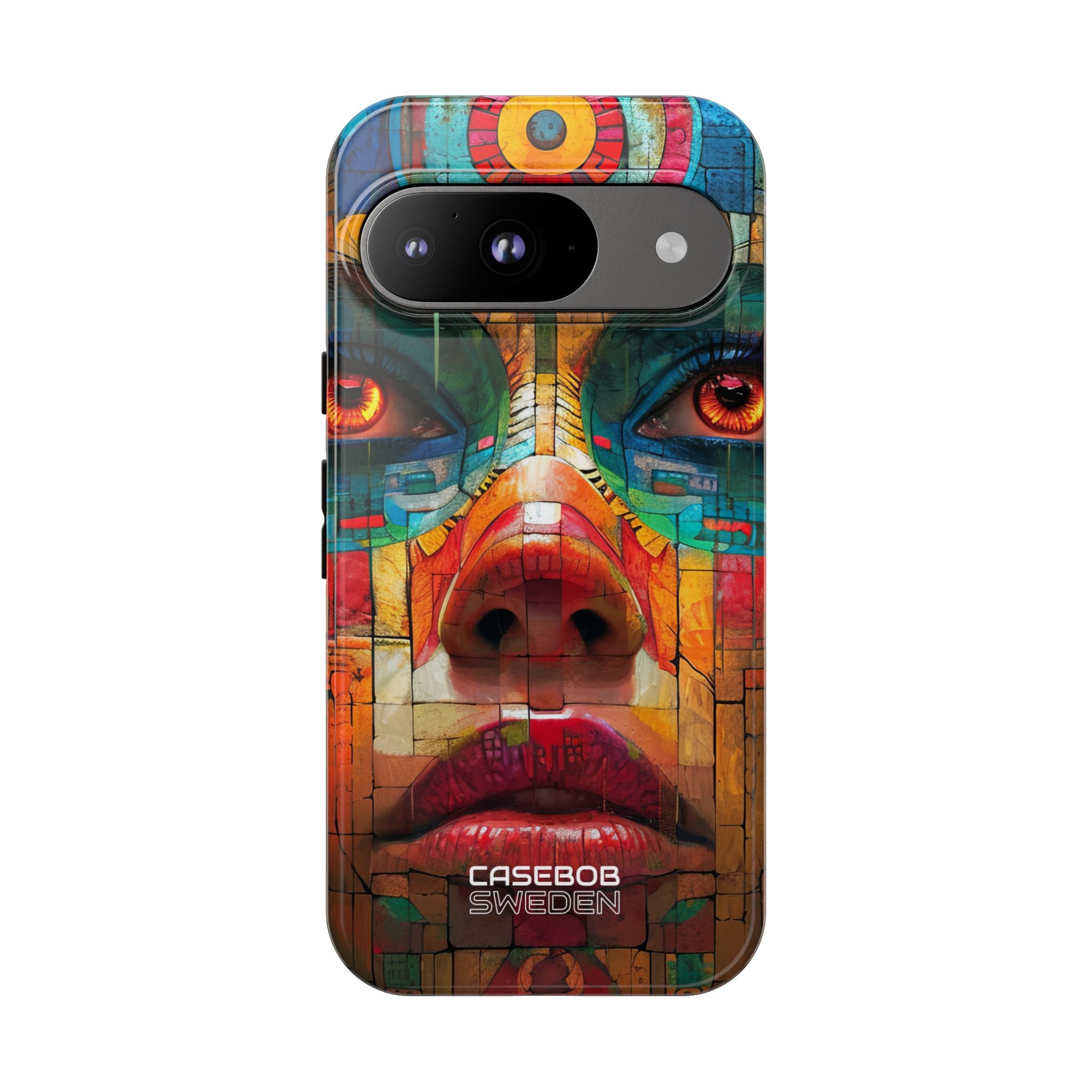 Ritratto Fiamma Geometrica Google Pixel 9 - Tough