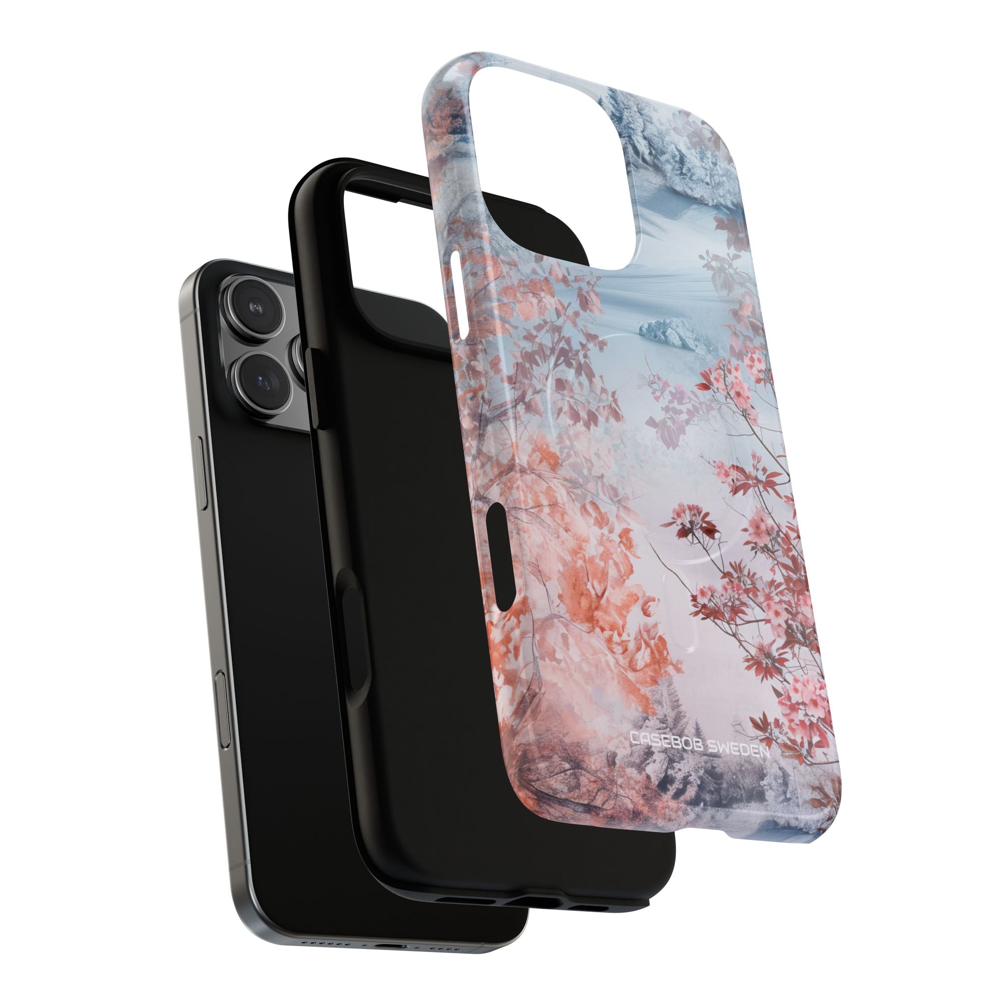 Floral Serenity Case - Tough + MagSafe® iPhone 16 Phone Case