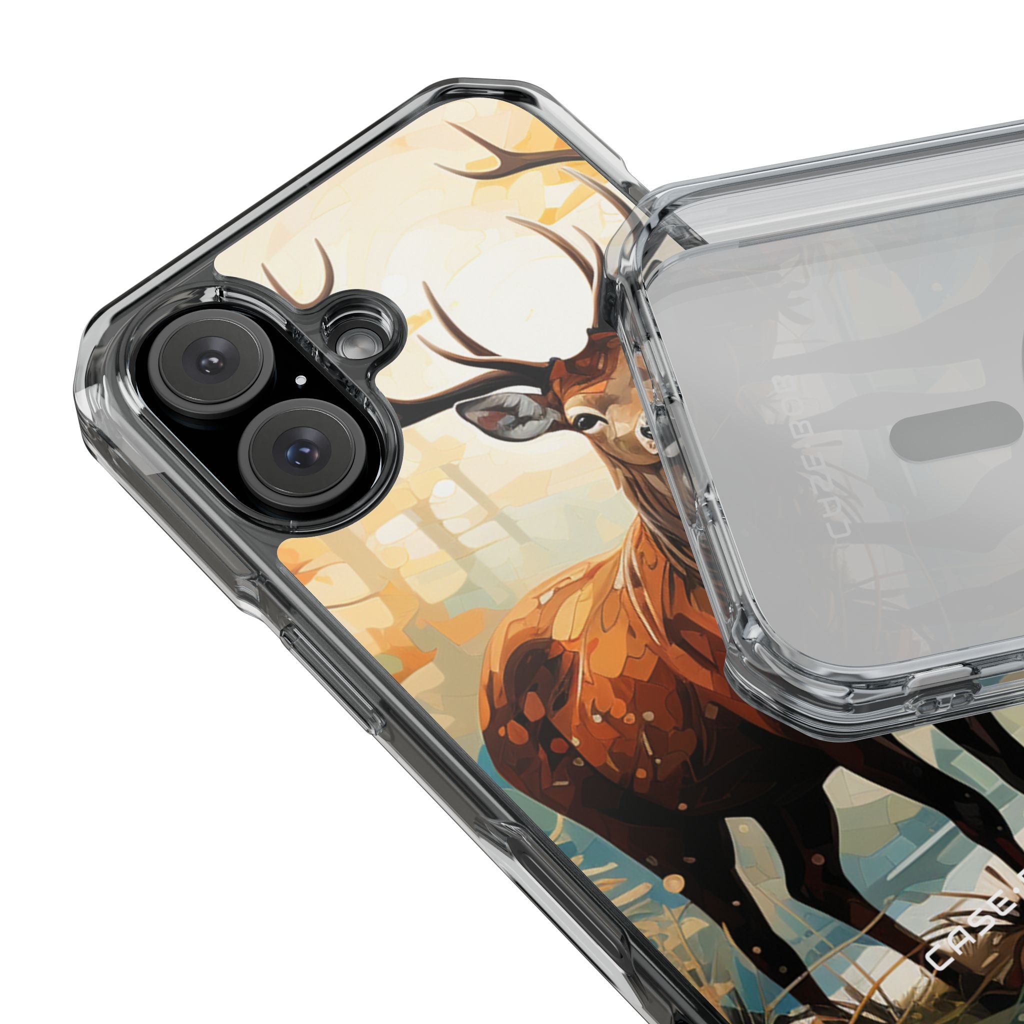 Glowing Stag iPhone 15 Case - Impact