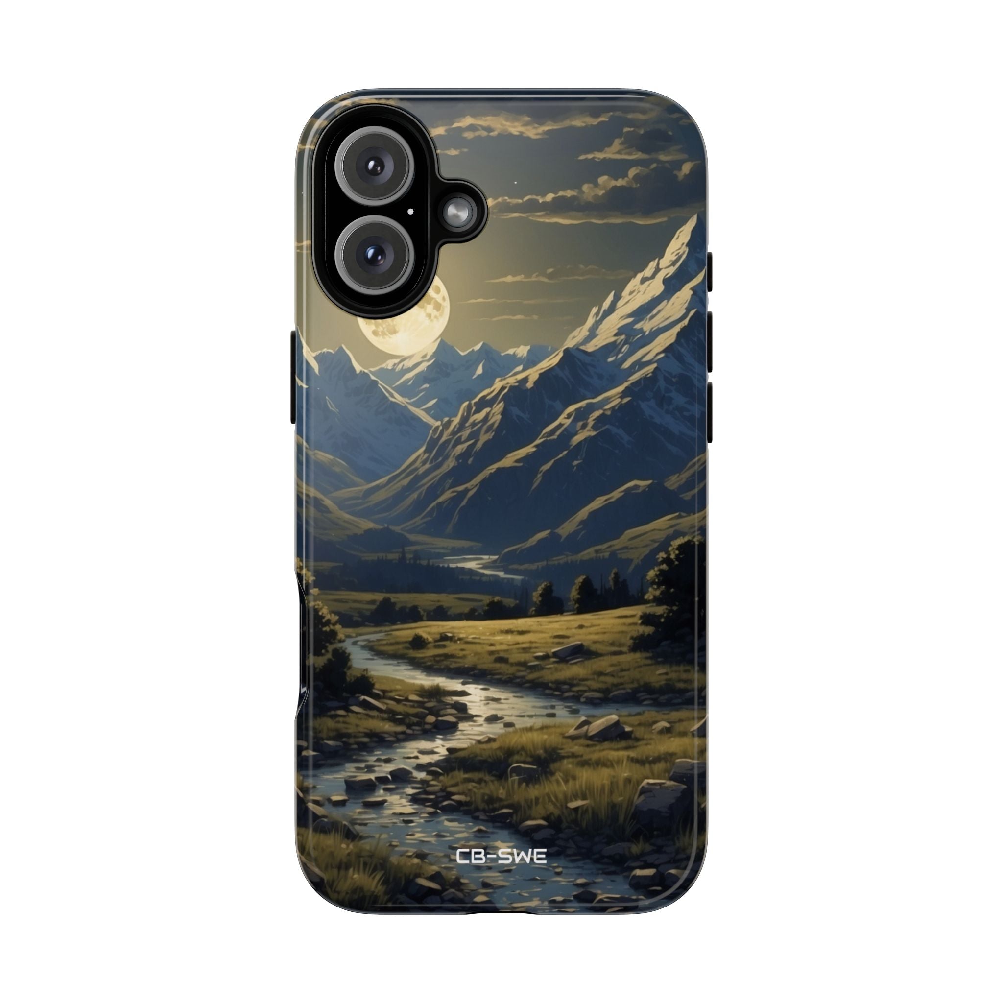 Moonlight Guides River - iPhone Case