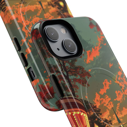 Mid-Century Nostalgia Streetscape iPhone 14 | Tough+ Phone Case