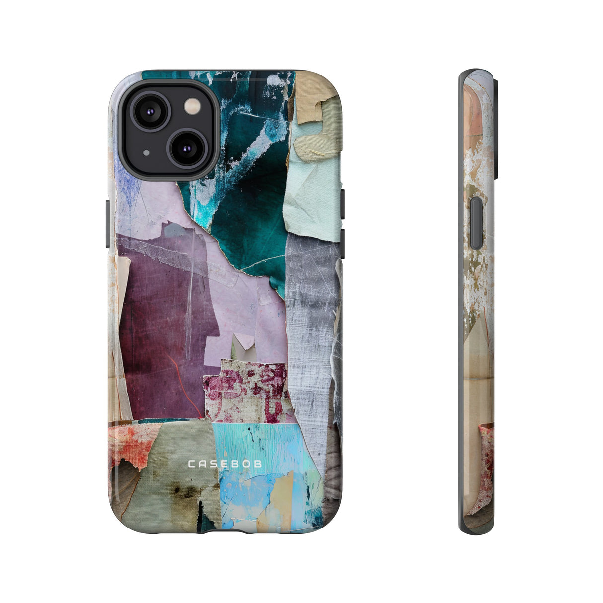 Textured Fabric Fusion - Protective Phone Case