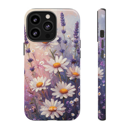 Daisy Lavender Bloom iPhone 13 Pro Case - Tough