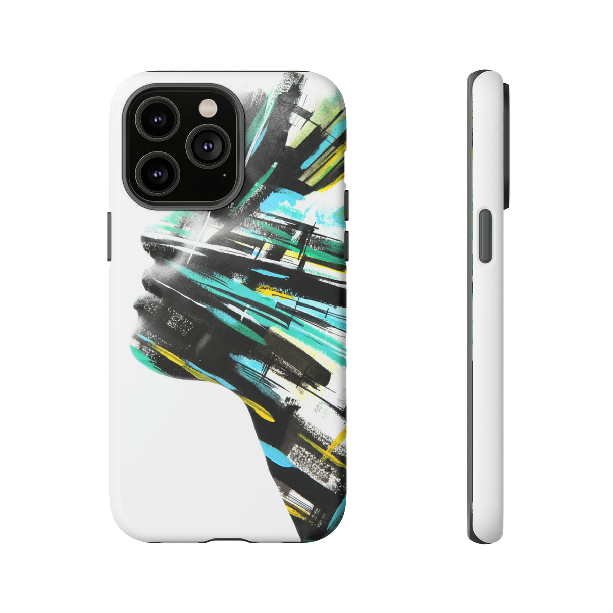 Artistic Portrait - Protective Phone Case