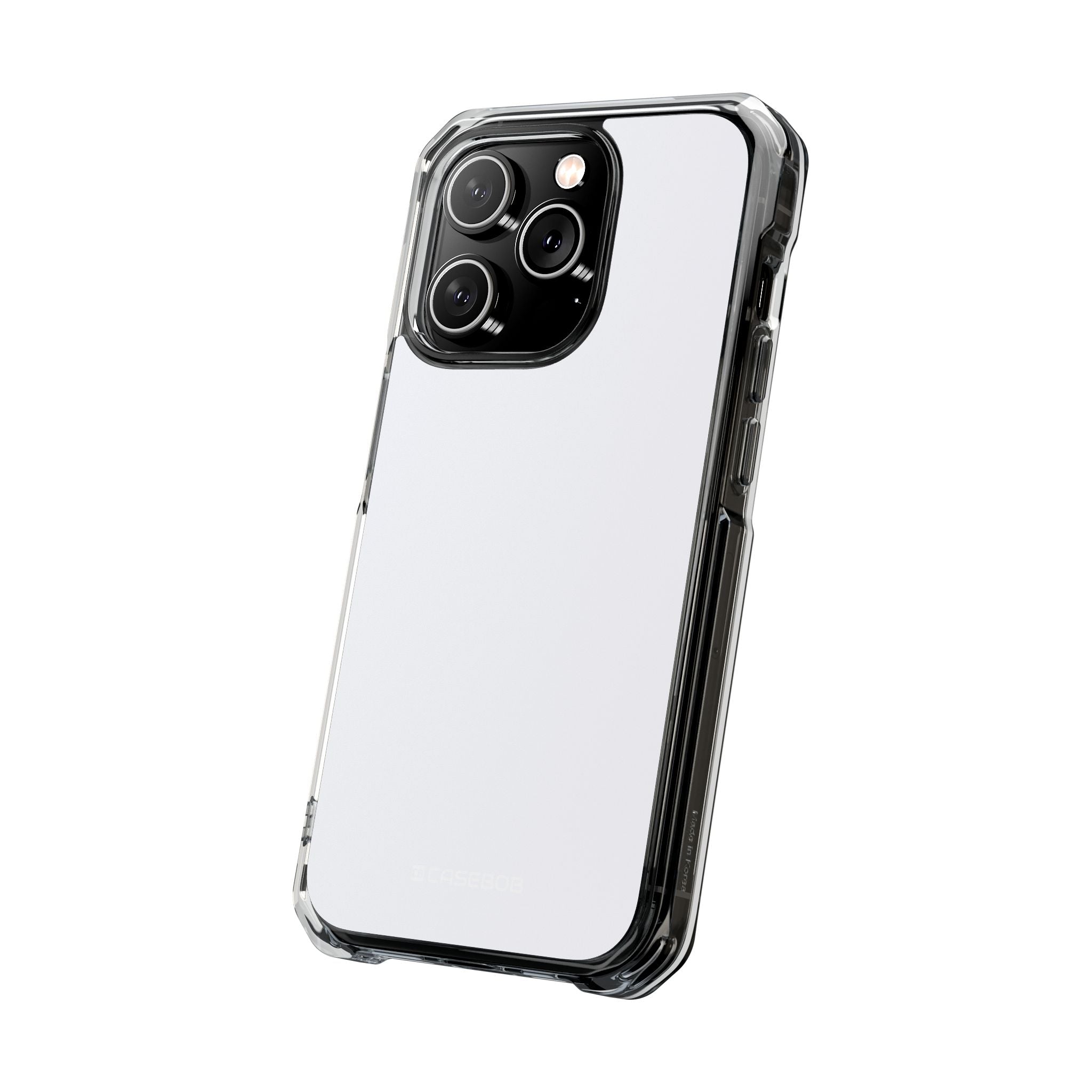 Ghost White - Clear Impact Case for iPhone