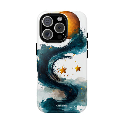 Celestial Waves Dance - iPhone Case