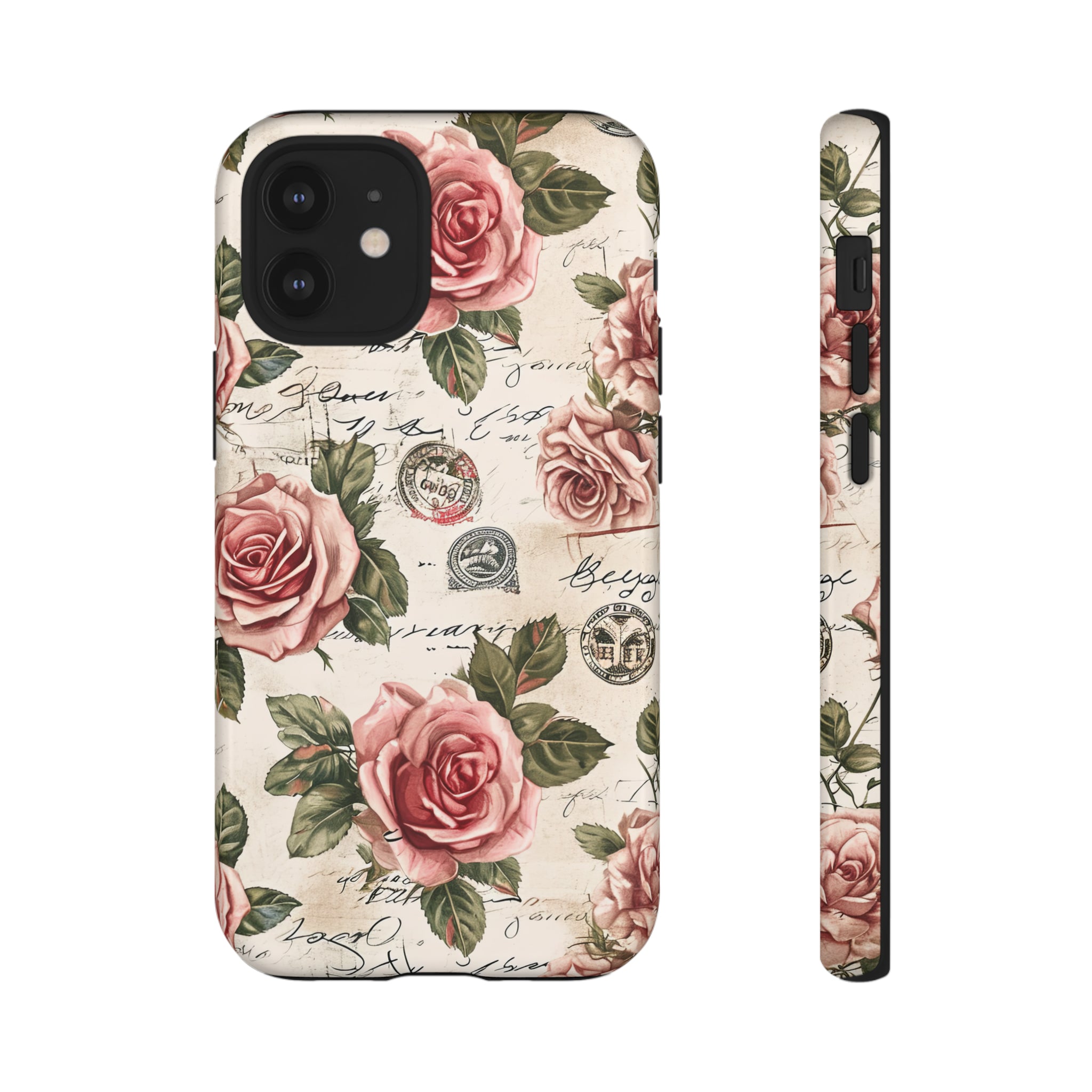 Roses & Love Letters - Protective Phone Case