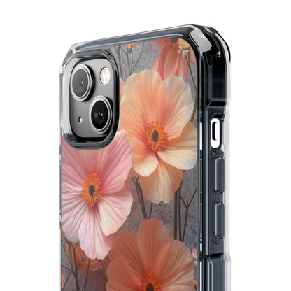 Serene Botanical Blooms - Clear Impact iPhone 14 Phone Case