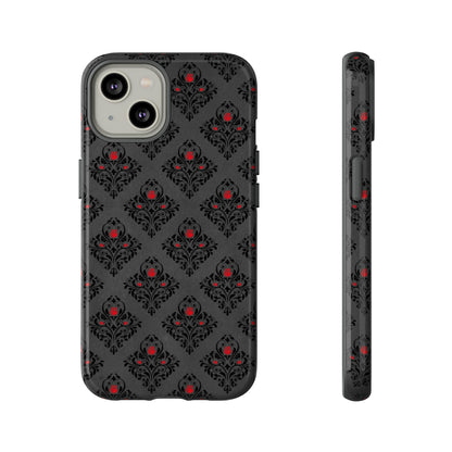 Pixrose Gothic Flower - Protective Phone Case