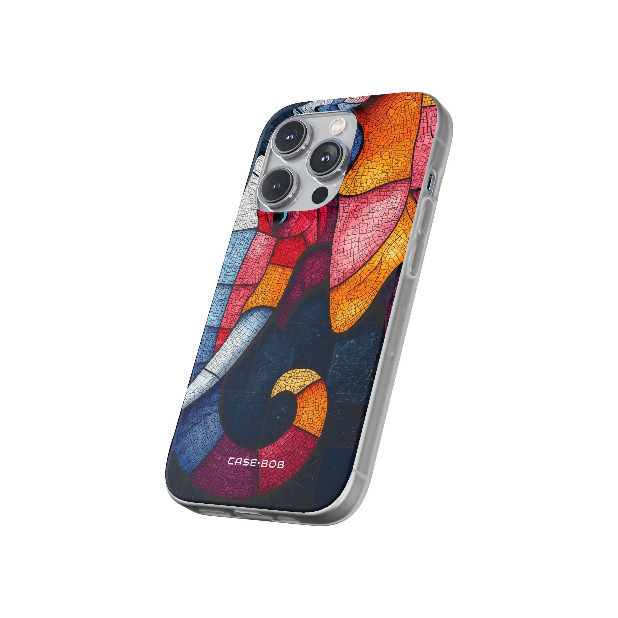 Elephant Mosaic iPhone 14 Pro Case - Soft