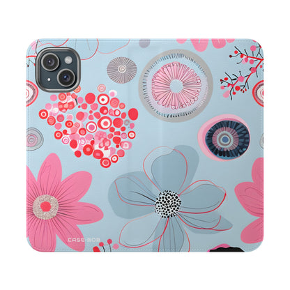 Udkastet Bloom Radiance - iPhone 15 Plus Cover - Pung