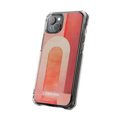 Crimson Arches iPhone 15 Plus Case - Impact