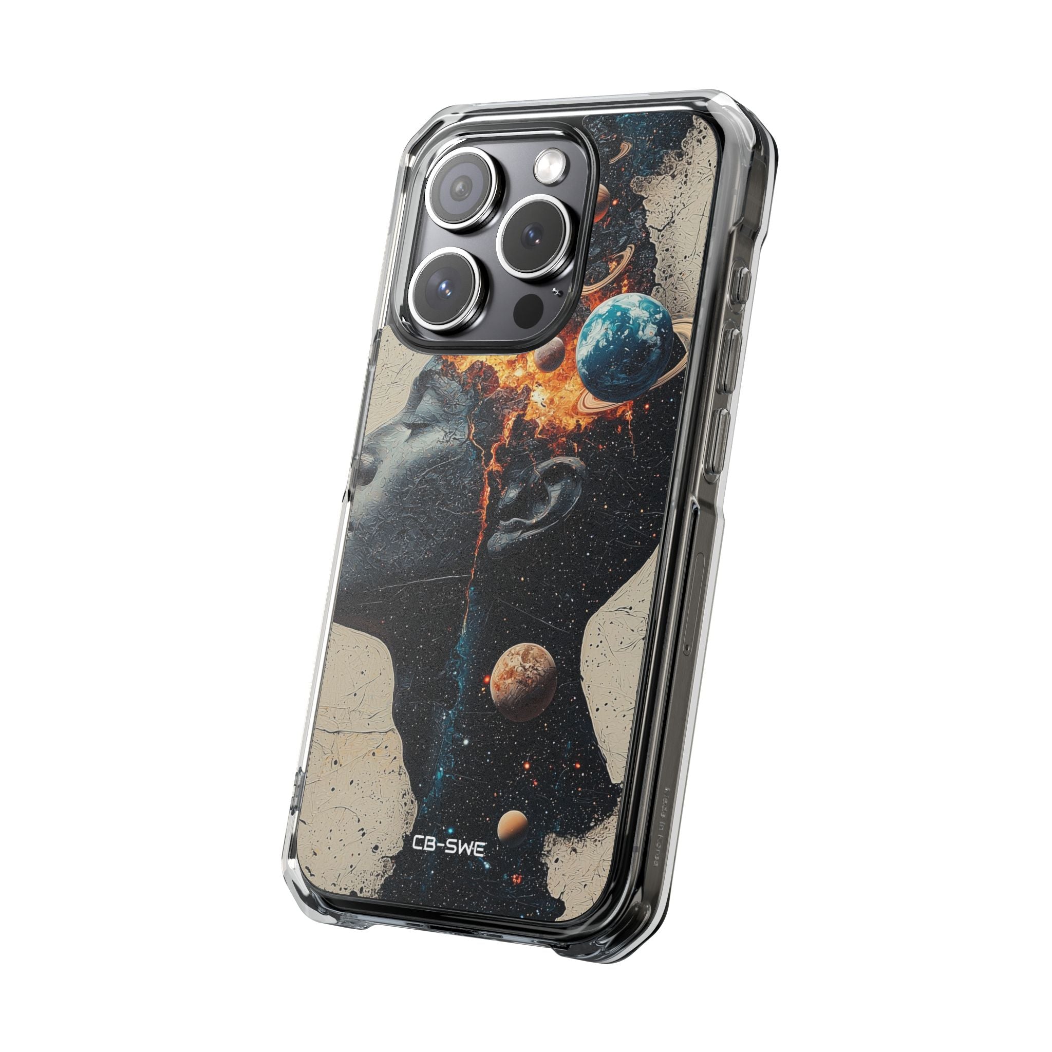 Cosmic Mind Erupts iPhone Case - Impact