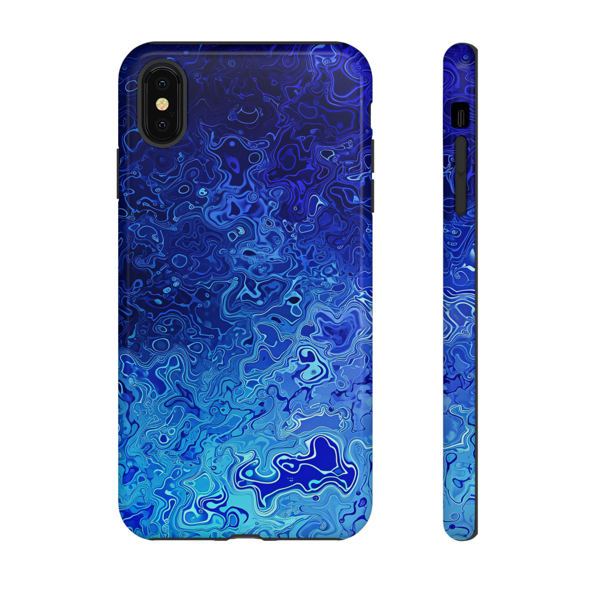 AI Fusion: Metallic Gradient - Protective Phone Case