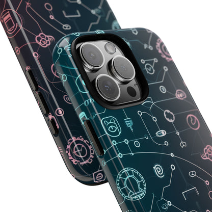 Digital Circuit Flow iPhone 16 - Tough