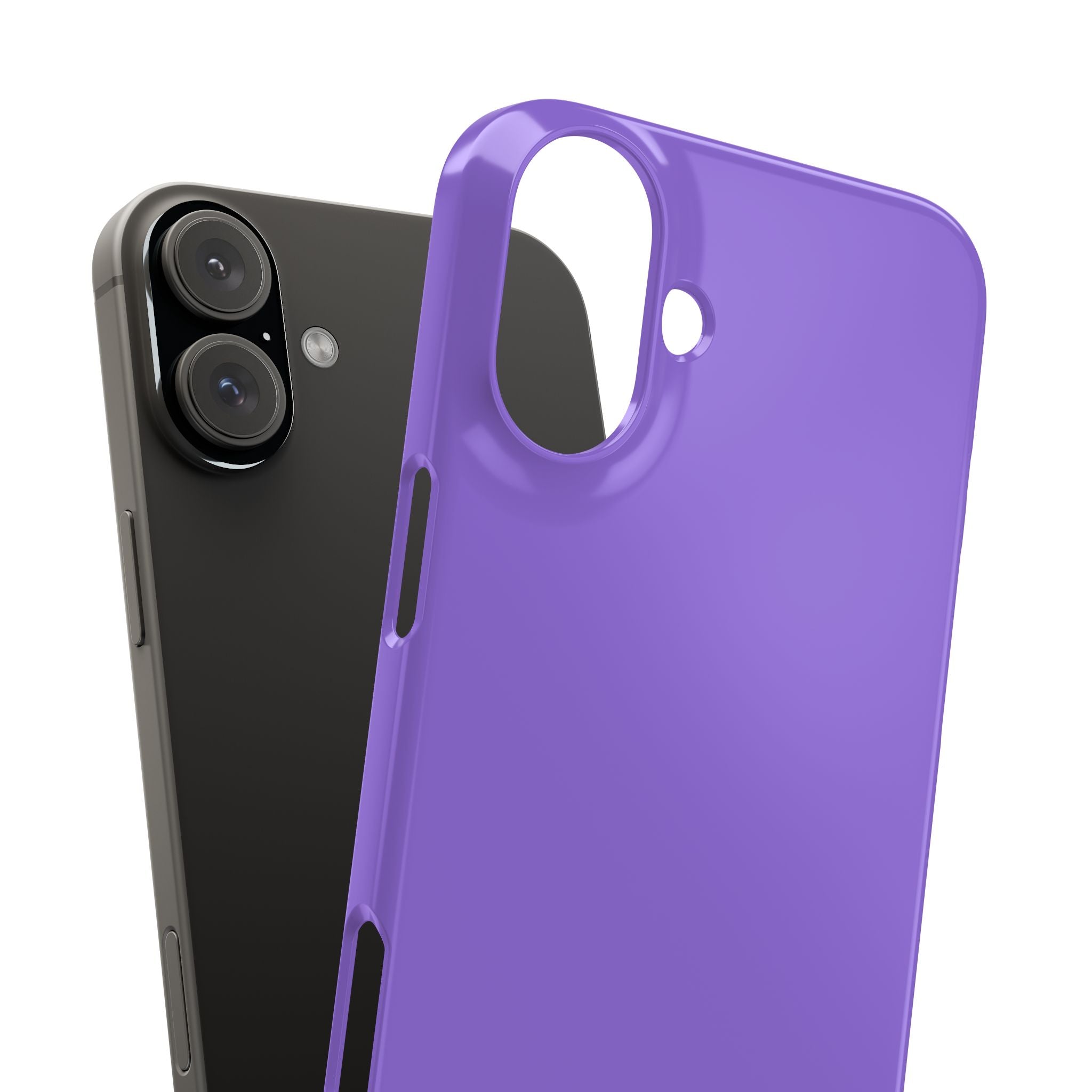 Medium Purple iPhone 16 - Slim Phone Case